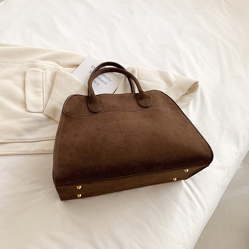 Elarova | Velourleder Tote Tasche