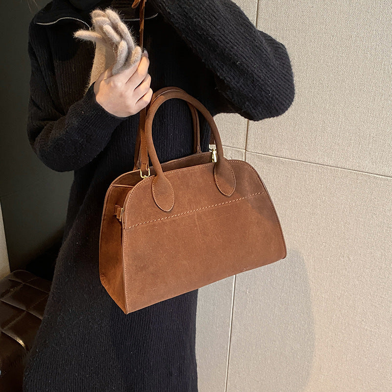 Elarova | Velourleder Tote Tasche