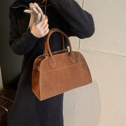 Elarova | Velourleder Tote Tasche