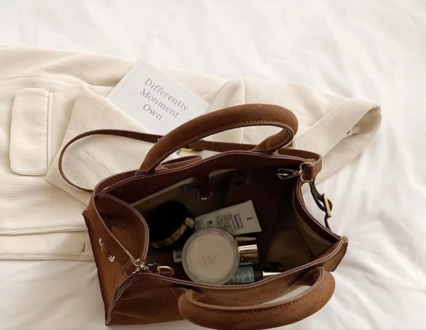 Elarova | Velourleder Tote Tasche