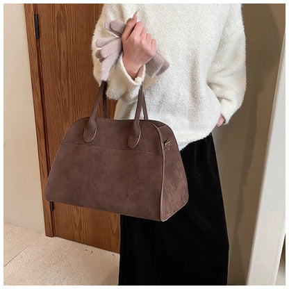 Elarova | Velourleder Tote Tasche