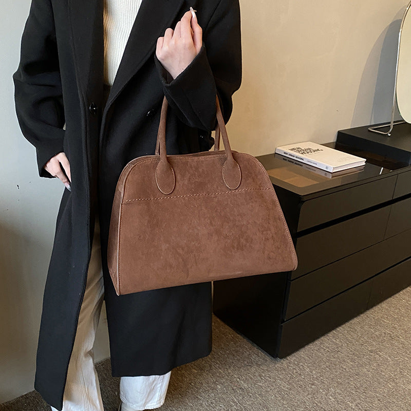 Elarova | Velourleder Tote Tasche