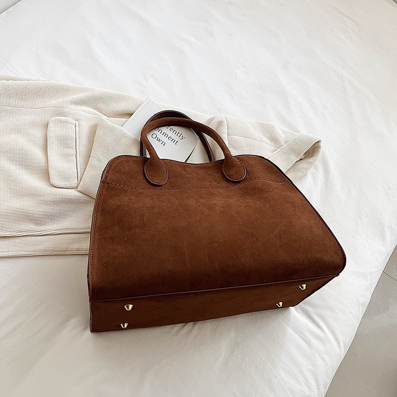 Elarova | Velourleder Tote Tasche