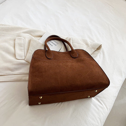 Elarova | Velourleder Tote Tasche