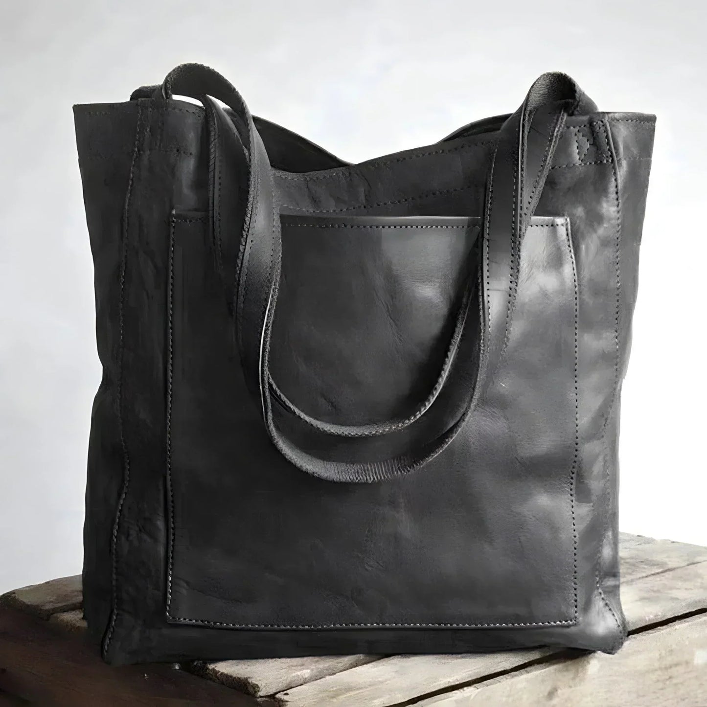 Elarova | Vintage Lederhandtasche