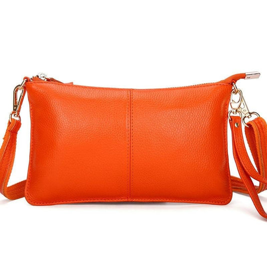 Norvielle Damen Lederhandtasche Orange - Norvielle