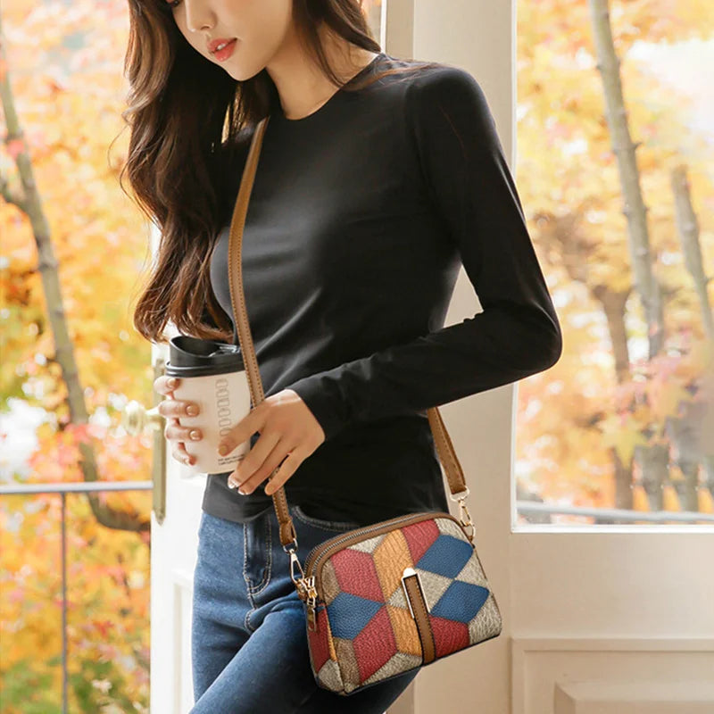 Elarova | Vintage Schultertasche