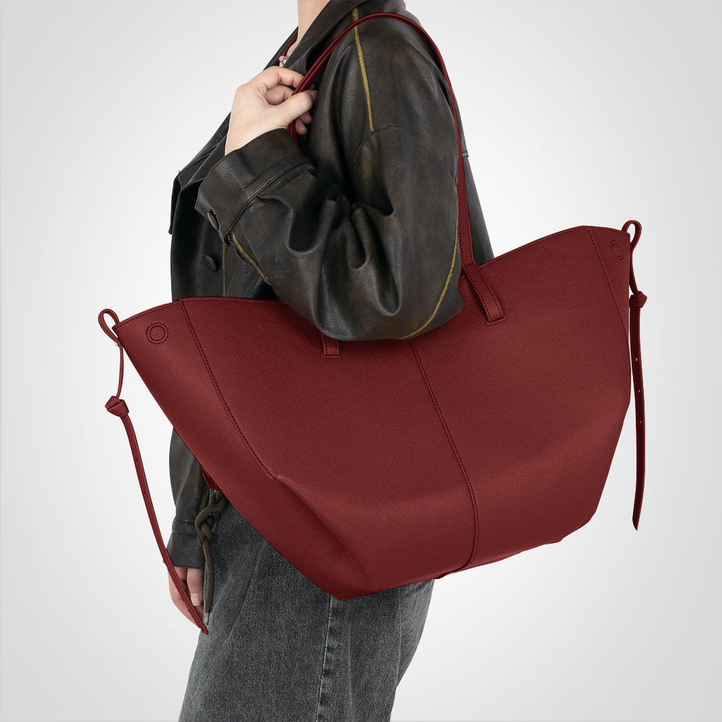 Elarova | Vintage Shopper Schultertasche Große Tragetasche