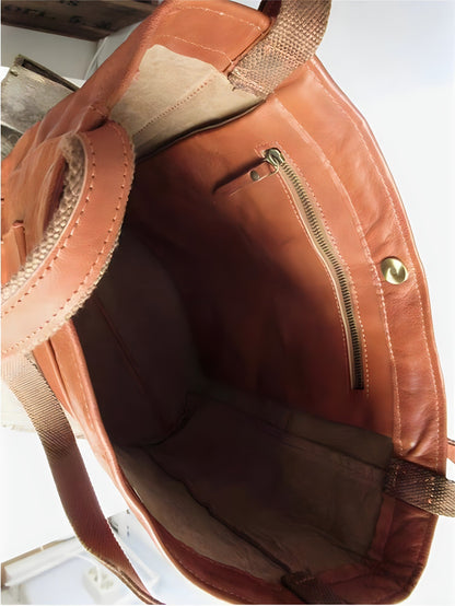 Elarova | Weinlese Leder Tasche