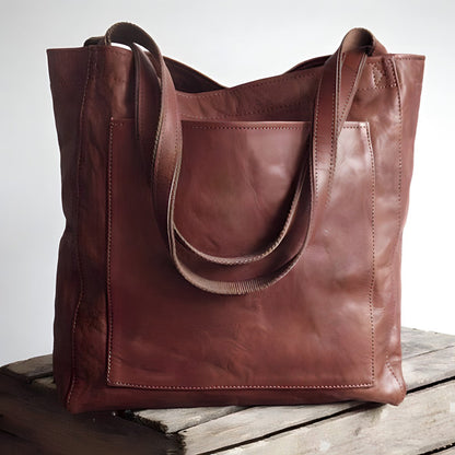Elarova | Weinlese Leder Tasche