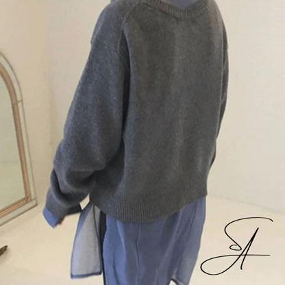 Elarova | WickelCardigan mit stilvollen Knopfdetails