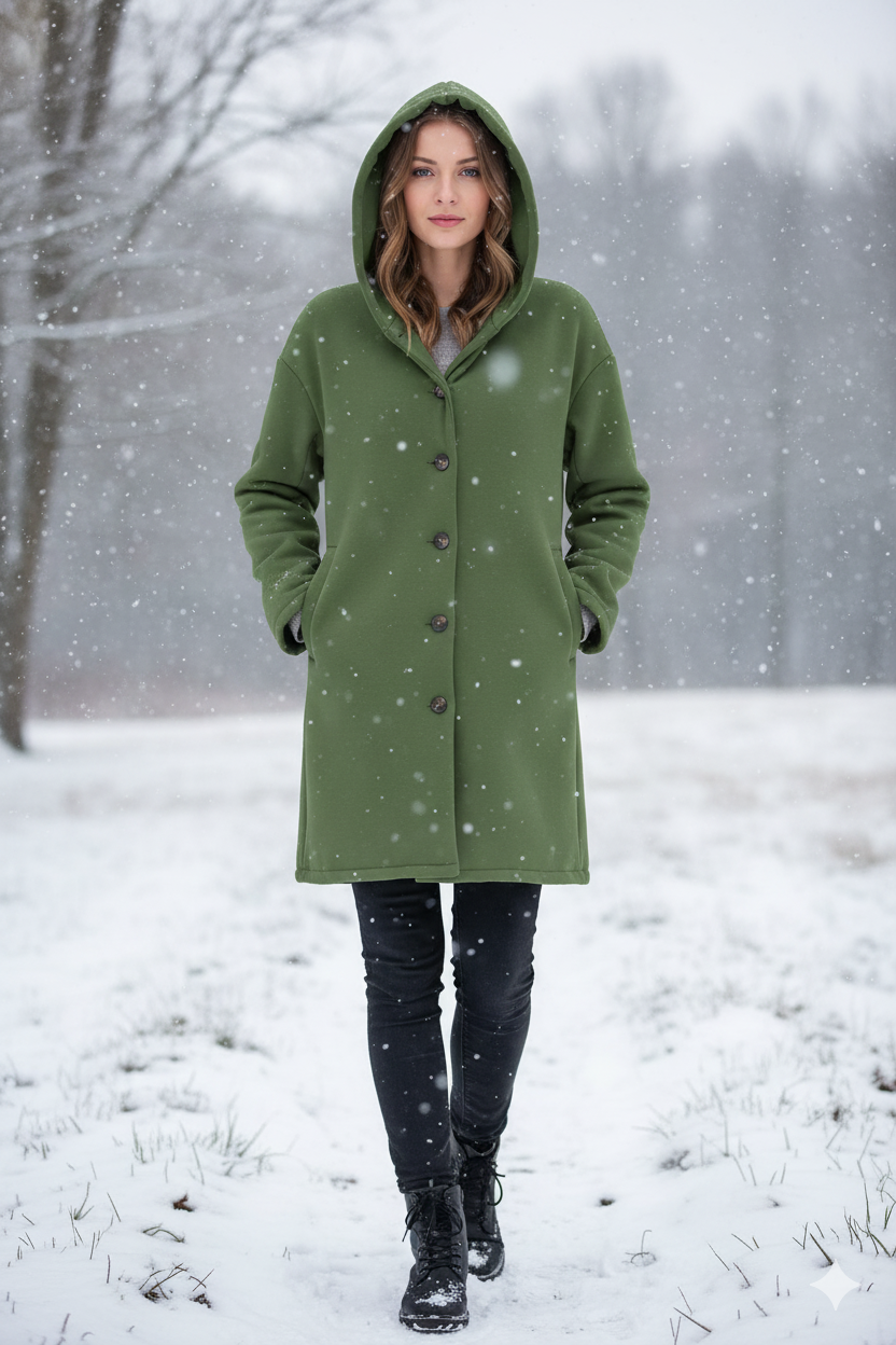 Elarova | Windbreaker Einfarbige Jacke