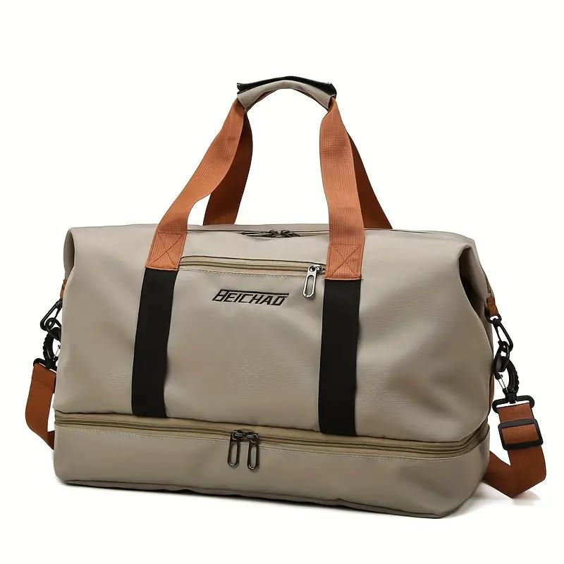Norvielle Damen Reisetasche Groß Voluminös Schwarz - Norvielle