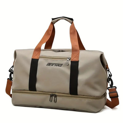 Norvielle Damen Reisetasche Groß Voluminös Schwarz - Norvielle
