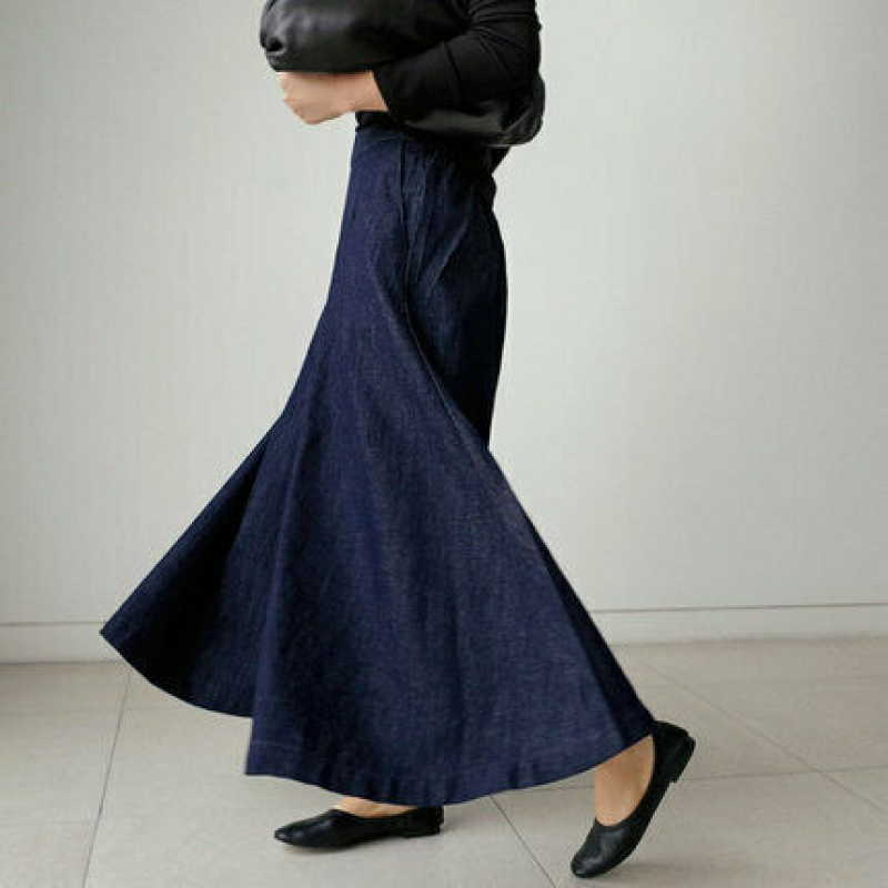 Elarova | Womens Loose Denim Hosen