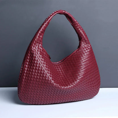 Elarova | ️elegante Lederschultertasche