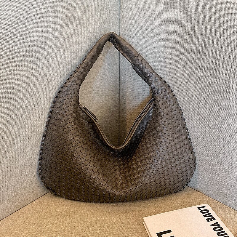 Elarova | ️elegante Lederschultertasche