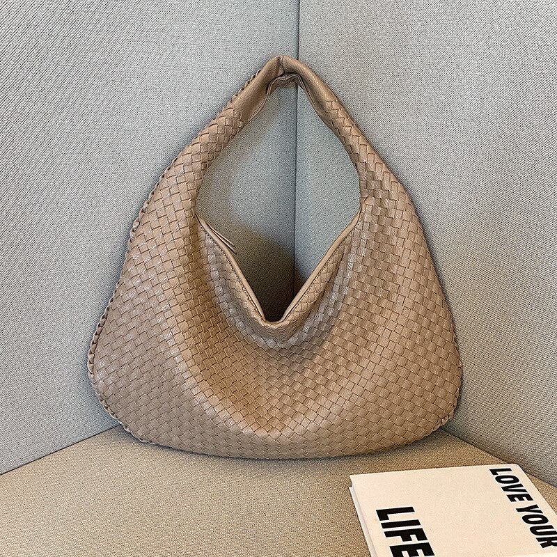 Elarova | ️elegante Lederschultertasche