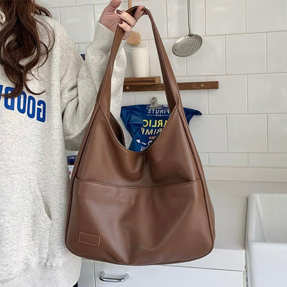 Elarova | ️elegante Lederschultertasche
