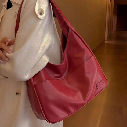 Elarova | ️elegante Lederschultertasche