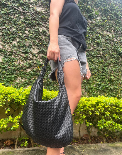 Elarova | ️elegante Lederschultertasche
