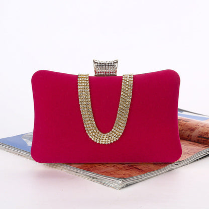 Elarova | förmige DiamantWildlederTasche
