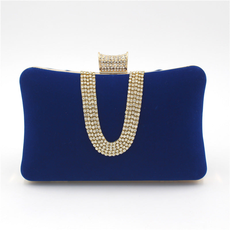 Elarova | förmige DiamantWildlederTasche