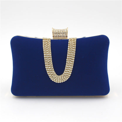 Elarova | förmige DiamantWildlederTasche