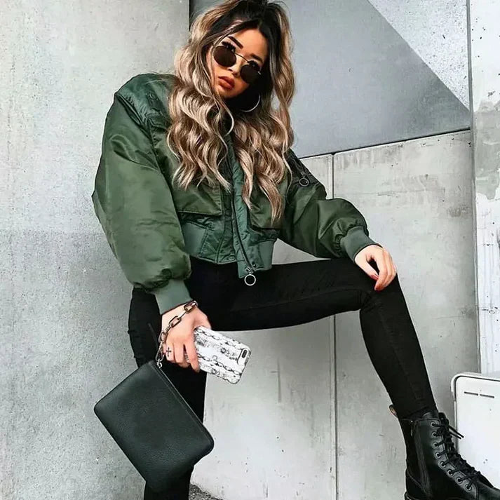 Elarova | vielseitige damen - bomberjacke