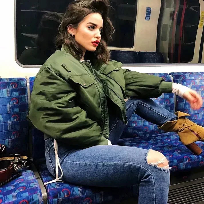 Elarova | vielseitige damen - bomberjacke