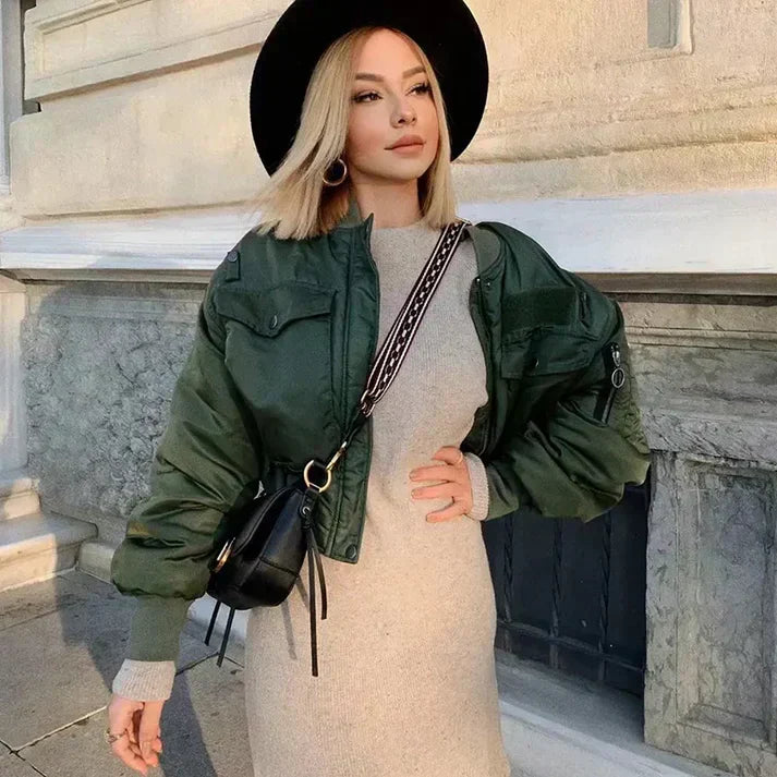 Elarova | vielseitige damen - bomberjacke