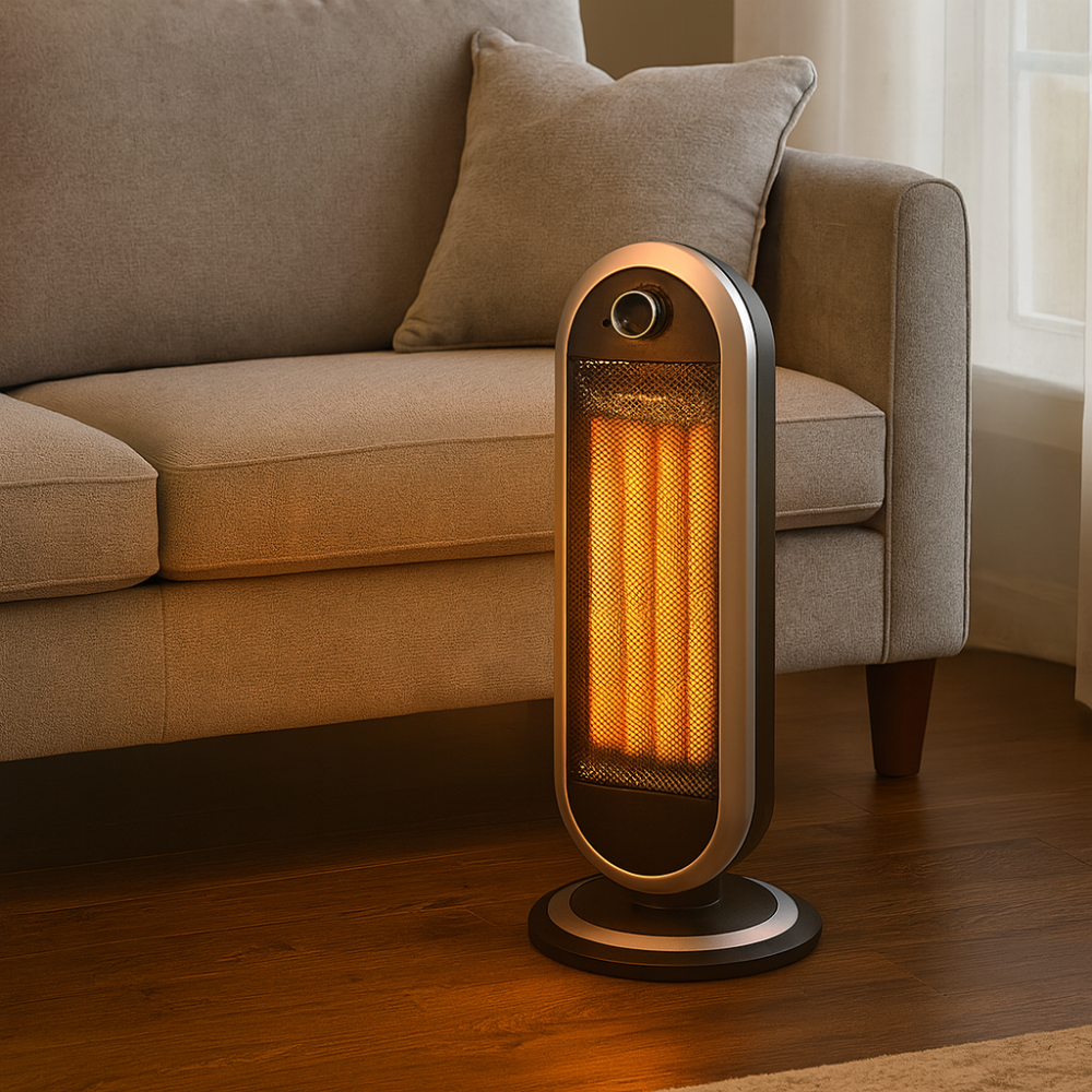 Elektrischer Heizer Tragbar Oszillierend Energieeffizient - Norvielle