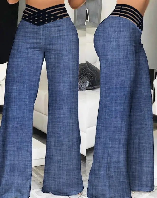 Damenhose Hoher Bund Elegant