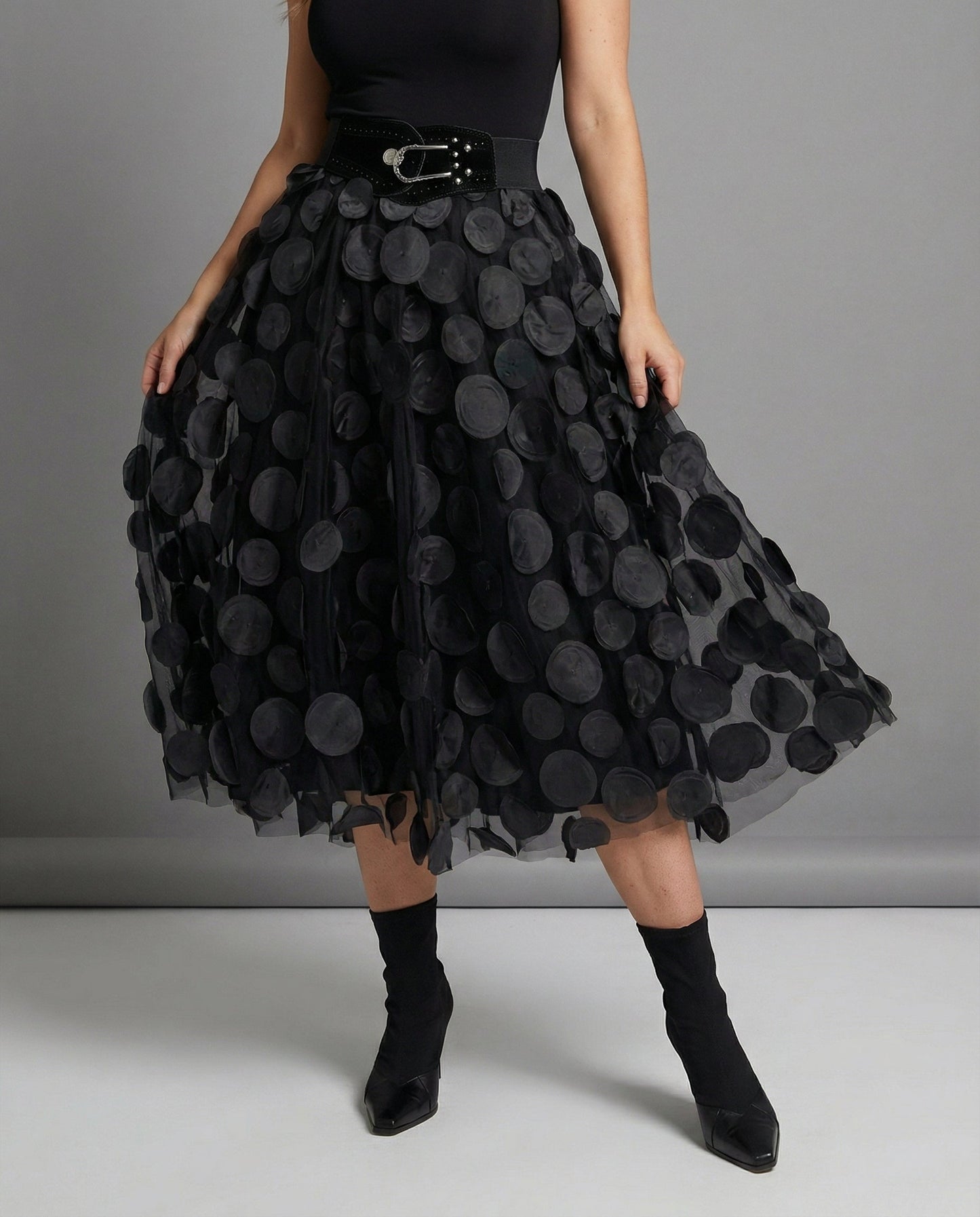 Polka Dot Rock Damen Oberteil