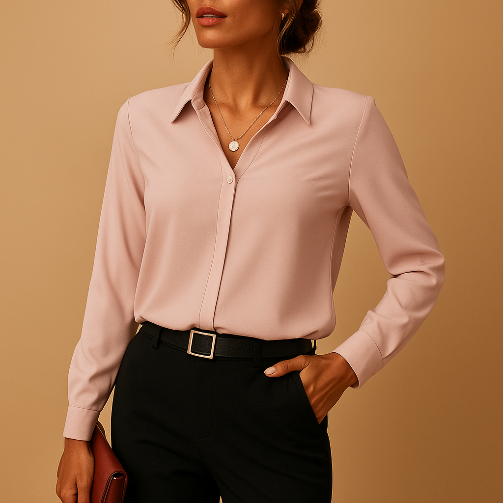 Damen Bluse Schlicht Leicht Baumwolle Weiß