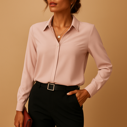 Damen Bluse Schlicht Leicht Baumwolle Weiß