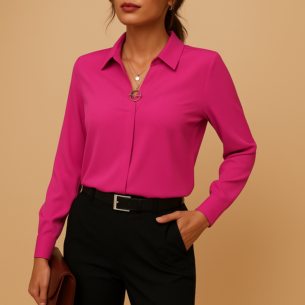 Damen Bluse Schlicht Leicht Baumwolle Weiß