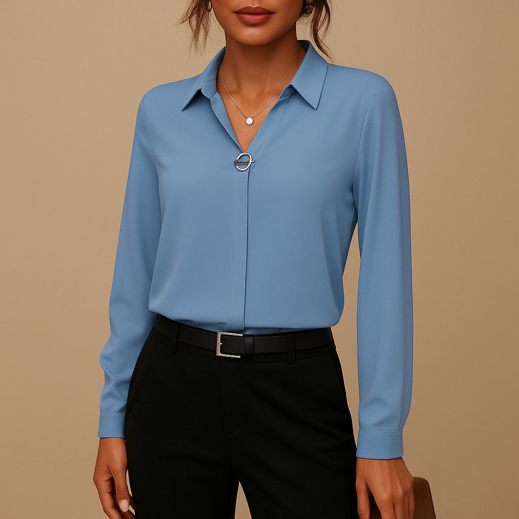 Damen Bluse Schlicht Leicht Baumwolle Weiß