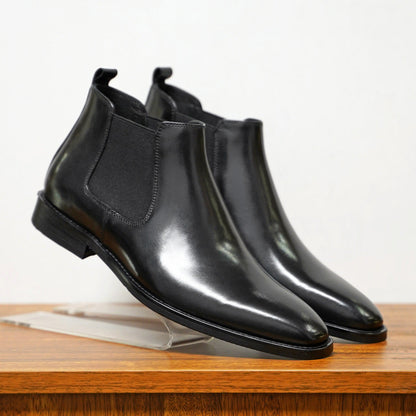 Damen Chelsea Boots Braun Leder - Norvielle