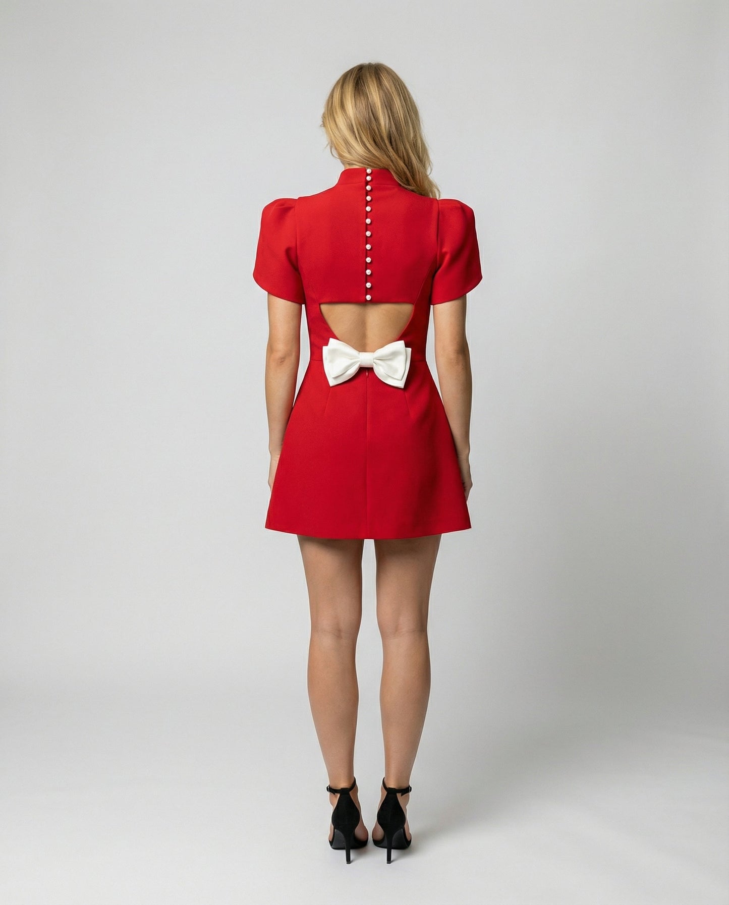 Rückenfreies Damen Minikleid Norvielle