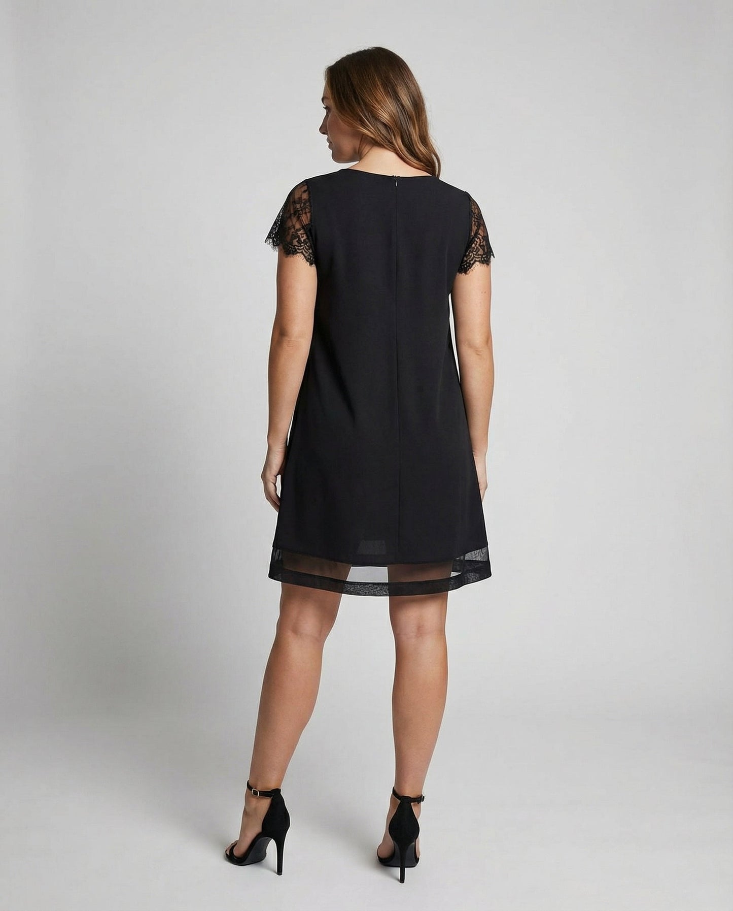 Norvielle Damen Kleid Elegantes Detail