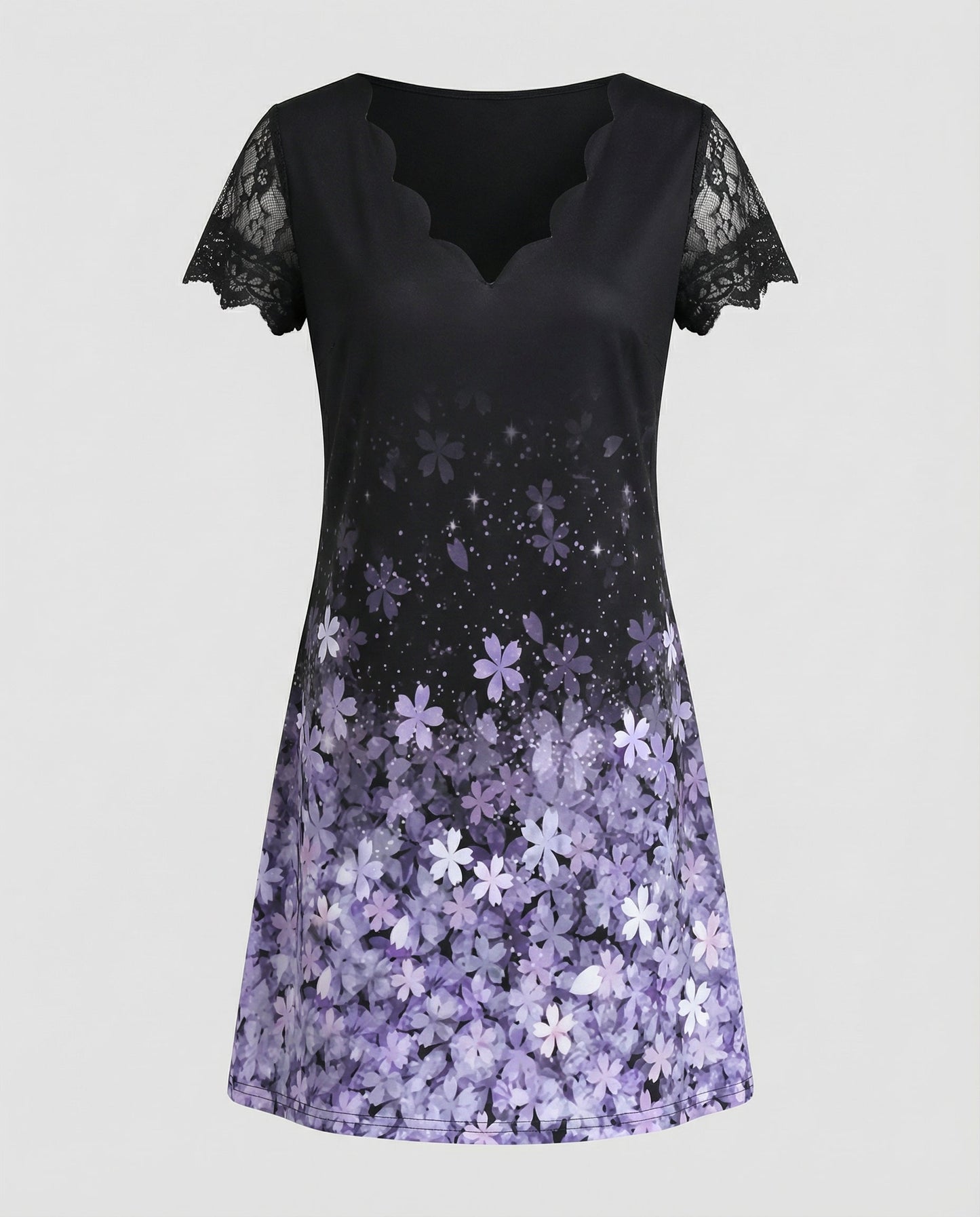 Norvielle Damen Kleid Elegantes Detail