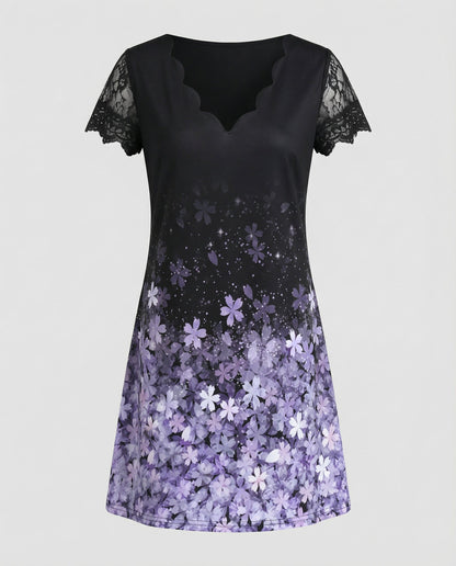 Norvielle Damen Kleid Elegantes Detail