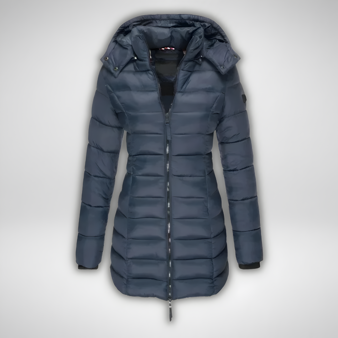 Norvielle Damenjacke Fleecefutter Praktische Taschen - Norvielle