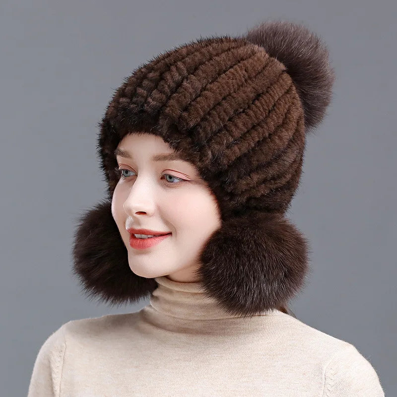 Norvielle Damen Wintermütze