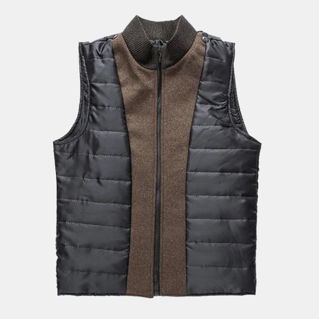 Eleganter Wollmantel mit Stehkragen für Herren 3