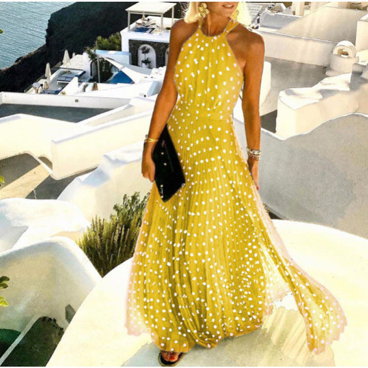 Elegantes Boho-Maxikleid von Elarova mit Falten