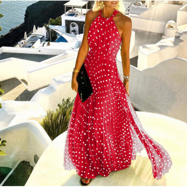 Elegantes Boho-Maxikleid von Elarova mit Falten