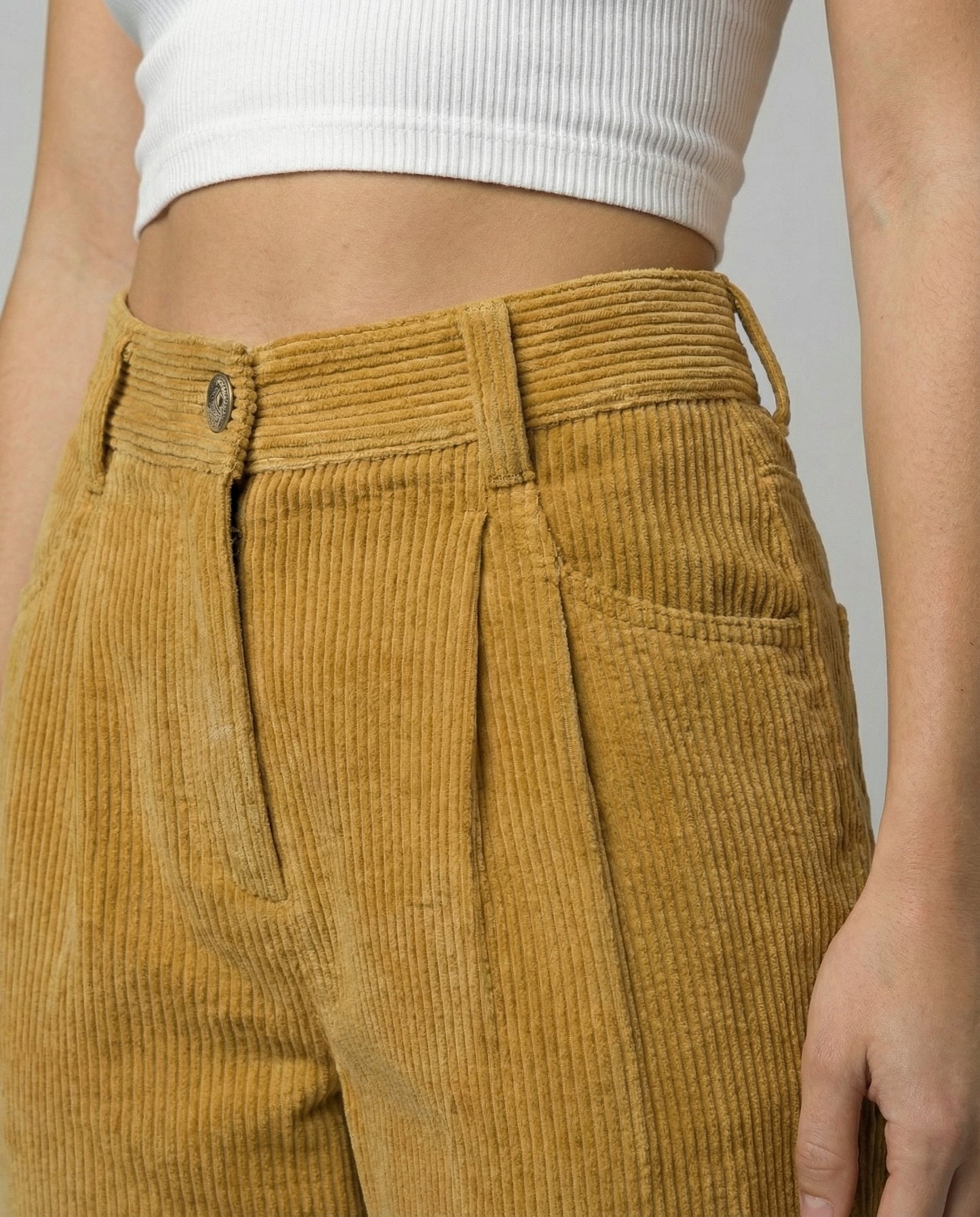 Damen Cordhose Komfort Lässig