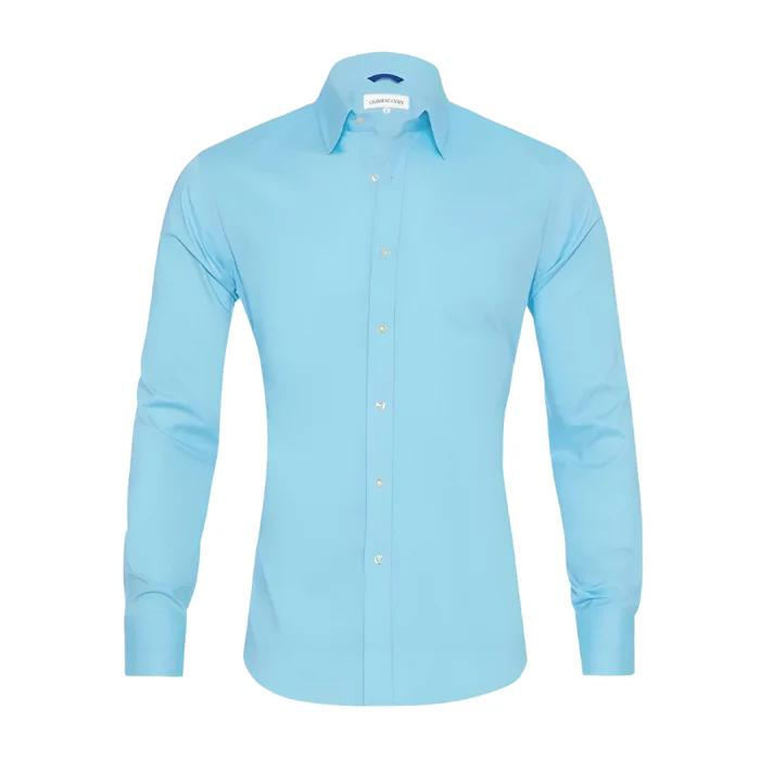 Elite - Anti-Knitter-Bluse mit Reißverschluss-Chaps Herrenmode